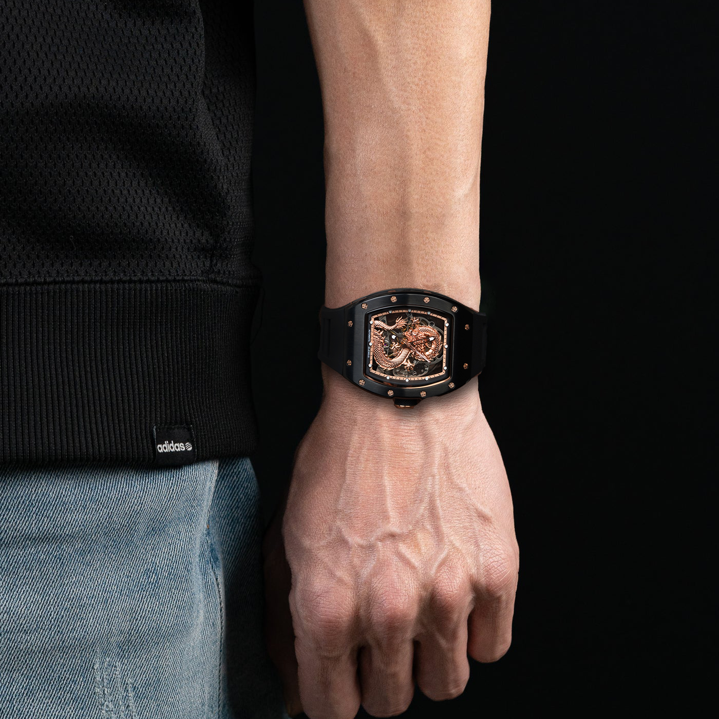 MACHER Suzuka GT (dragon dial) - Performance Driven Racing Timepieces - Richard mille, jacob&co homage Watches
