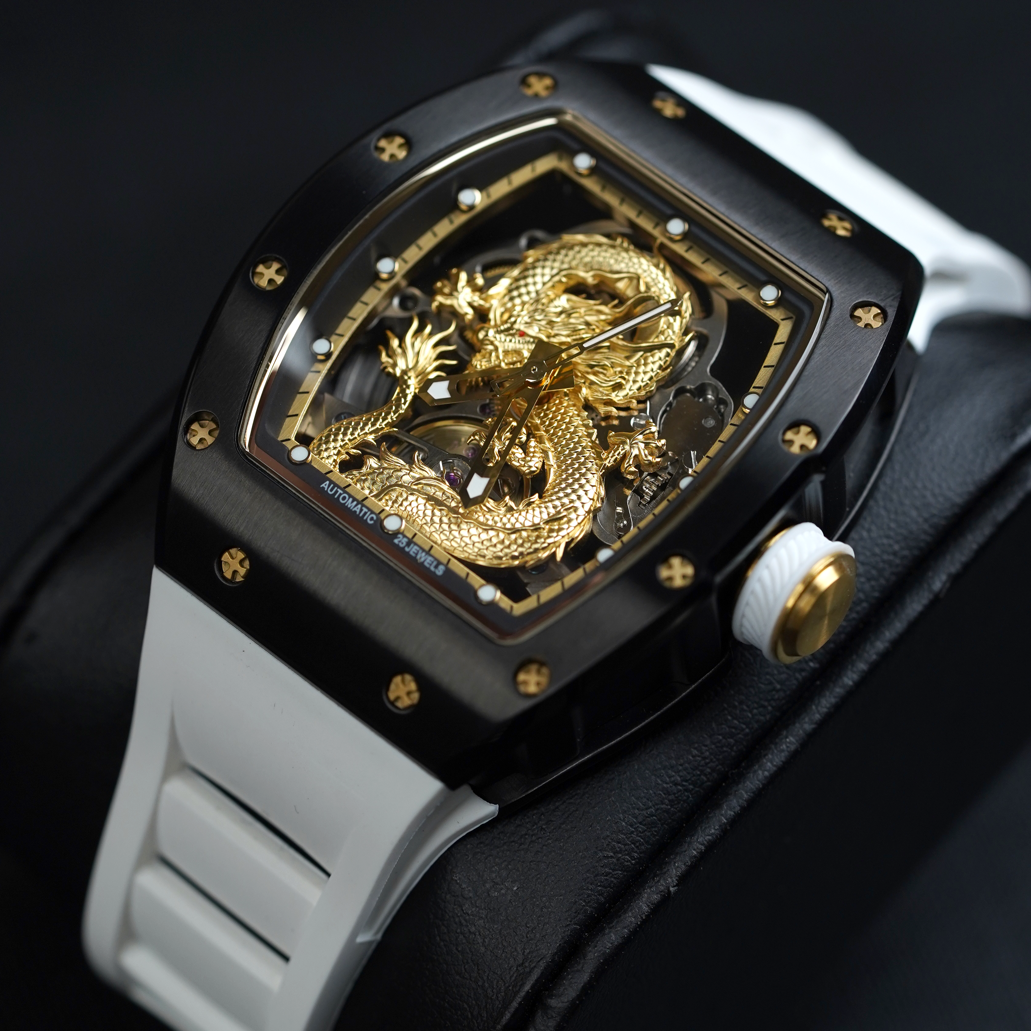 MACHER Suzuka GT (dragon dial) - Performance Driven Racing Timepieces - Richard mille, jacob&co homage Watches