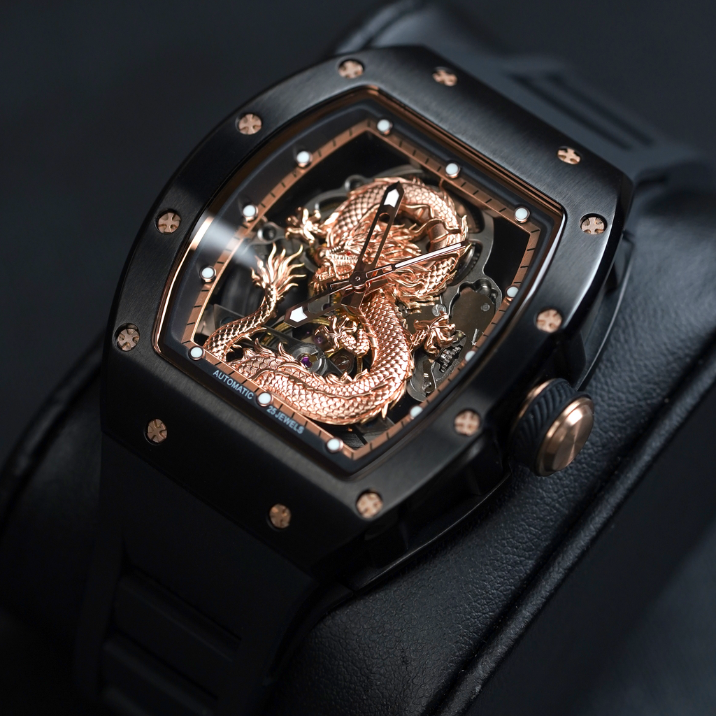 MACHER Suzuka GT (dragon dial) - Performance Driven Racing Timepieces - Richard mille, jacob&co homage Watches