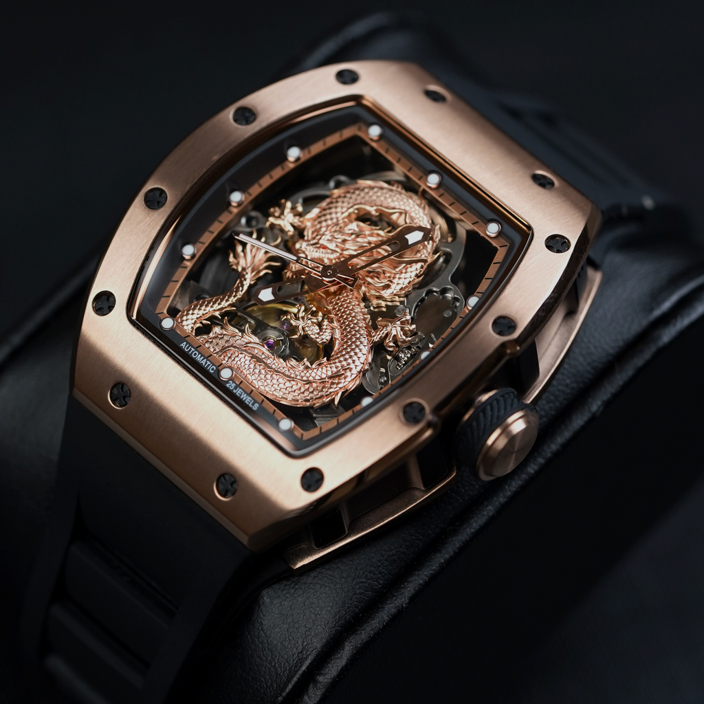 MACHER Suzuka GT (dragon dial) - Performance Driven Racing Timepieces - Richard mille, jacob&co homage Watches
