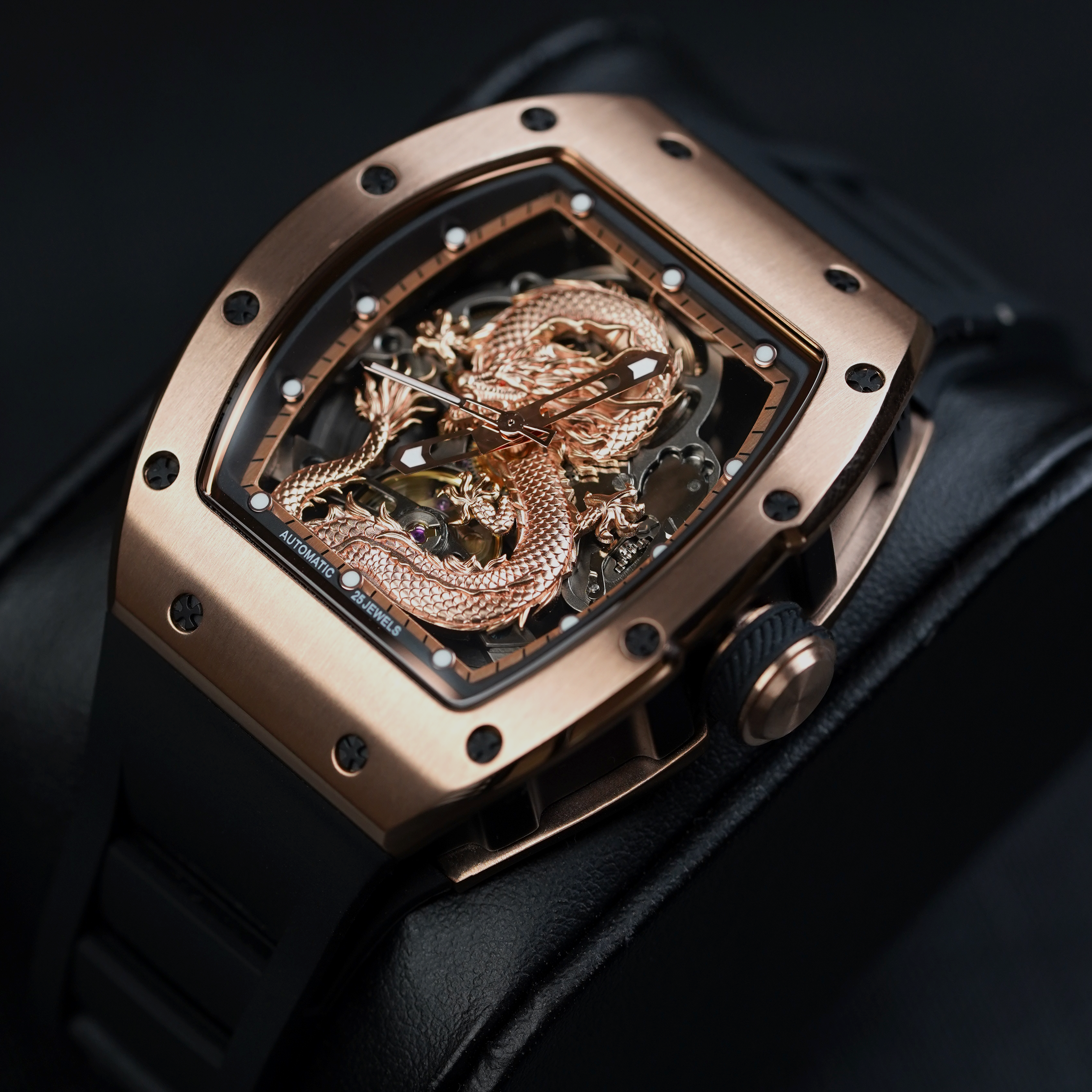 MACHER Suzuka GT (dragon dial) - Performance Driven Racing Timepieces - Richard mille, jacob&co homage Watches
