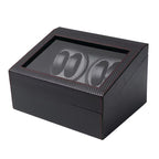 MACHER Carbon fiber 4pcs automatic watch winder box + 6pcs watch holder - Performance Driven Racing Timepieces - Richard mille, jacob&co homage Watches