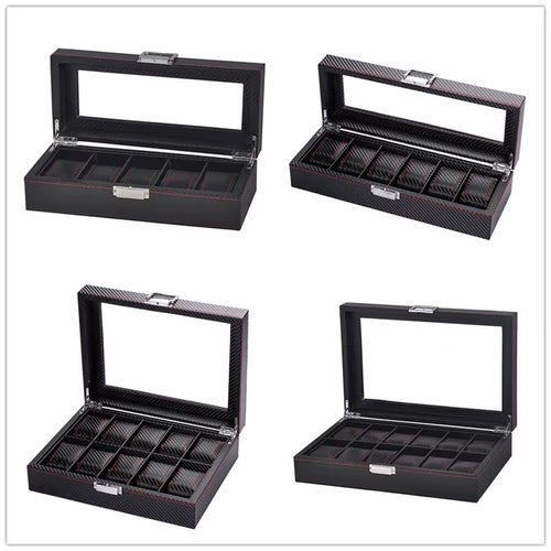 MACHER Carbon fiber travel watch case (3-12 slots) - Performance Driven Racing Timepieces - Richard mille, jacob&co homage Watches