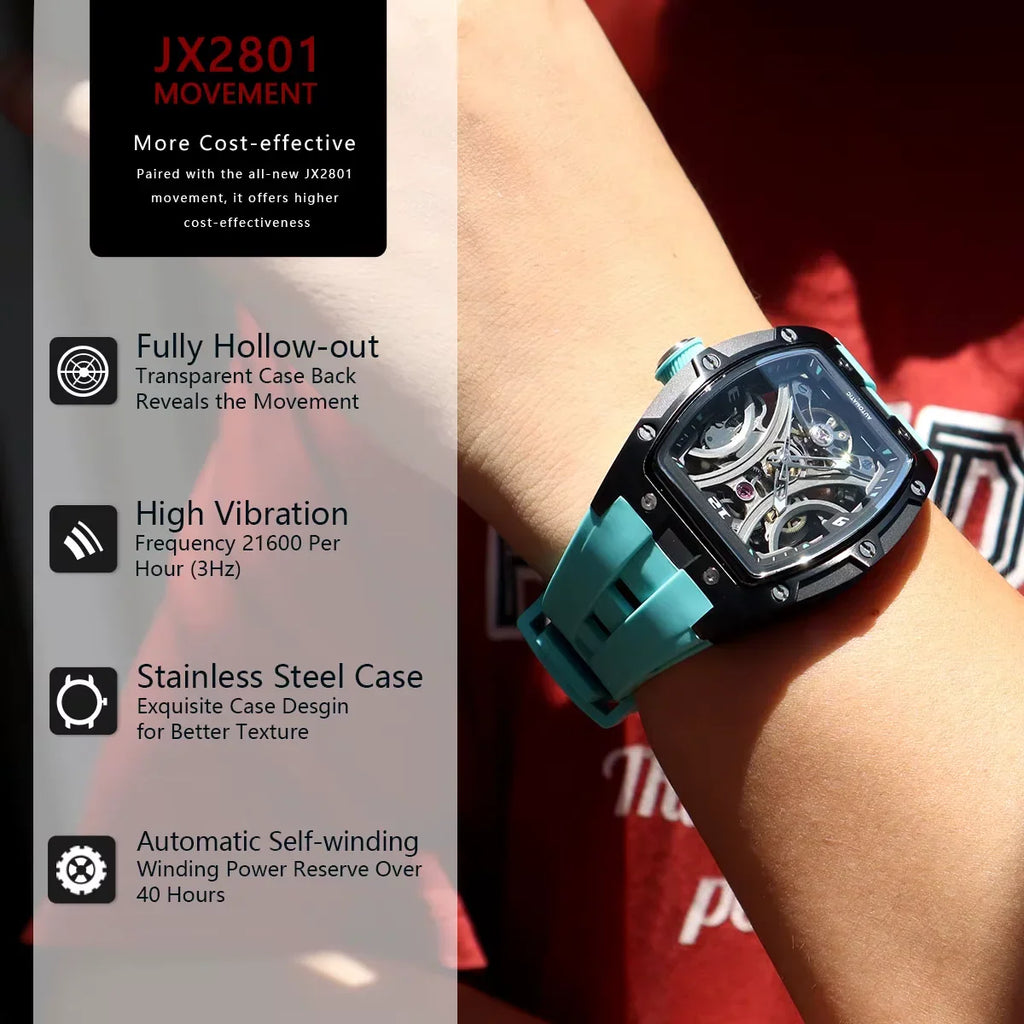 MACHER Lapmaster - Performance Driven Racing Timepieces - Richard mille, jacob&co homage Watches