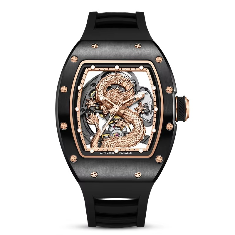 MACHER Suzuka GT (dragon dial) - Performance Driven Racing Timepieces - Richard mille, jacob&co homage Watches