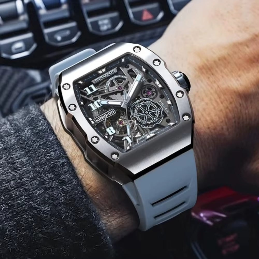 MACHER Silverstone - Performance Driven Racing Timepieces - Richard mille, jacob&co homage Watches