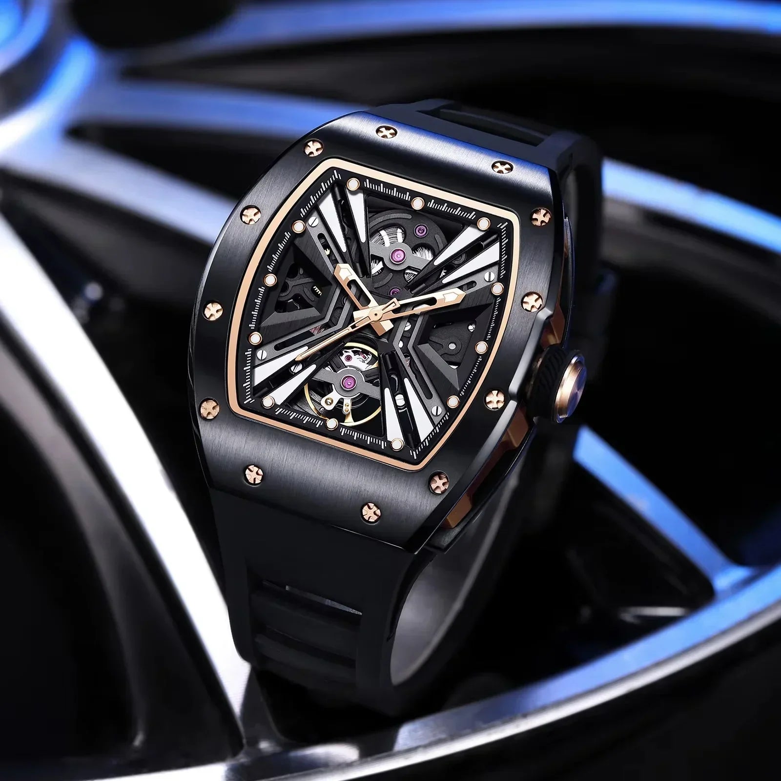 MACHER Pitlane GT - Performance Driven Racing Timepieces - Richard mille, jacob&co homage Watches