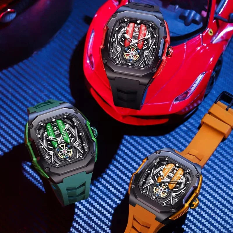 MACHER Chiron - Performance Driven Racing Timepieces - Richard mille, jacob&co homage Watches