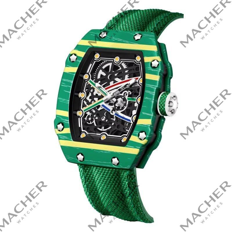 MACHER overtake - Performance Driven Racing Timepieces - Richard mille, jacob&co homage Watches