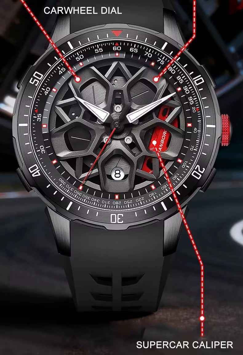 MACHER RPM-60 - Performance Driven Racing Timepieces - Richard mille, jacob&co homage Watches