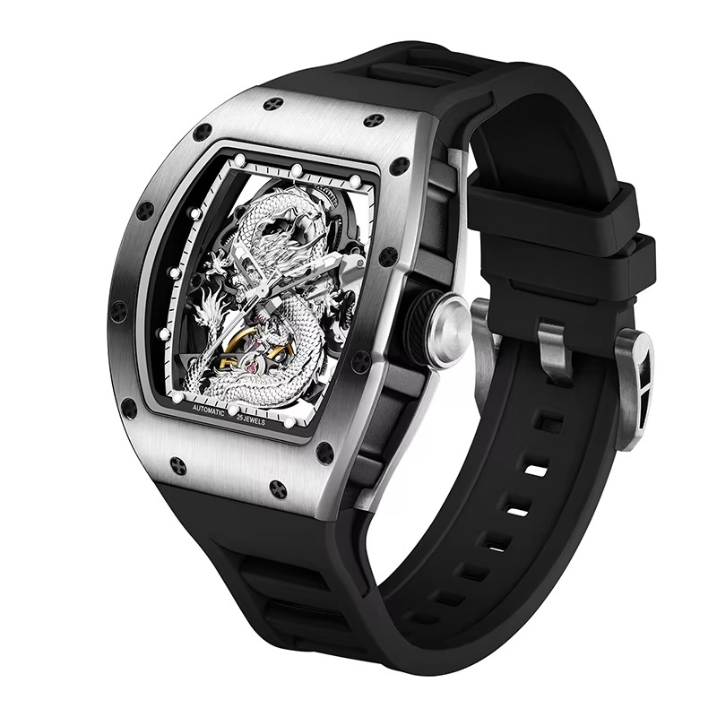 MACHER Suzuka GT (dragon dial) - Performance Driven Racing Timepieces - Richard mille, jacob&co homage Watches