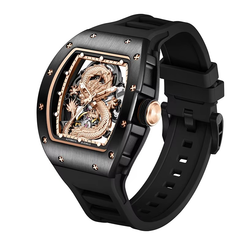 MACHER Suzuka GT (dragon dial) - Performance Driven Racing Timepieces - Richard mille, jacob&co homage Watches