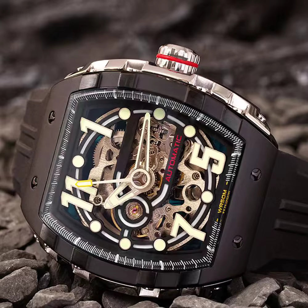 MACHER Overtime - Performance Driven Racing Timepieces - Richard mille, jacob&co homage Watches