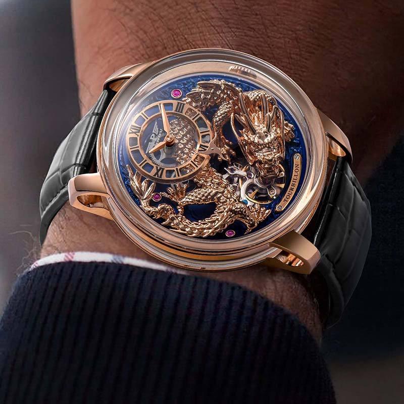 MACHER Dynasty Tourbillon - Performance Driven Racing Timepieces - Richard mille, jacob&co homage Watches