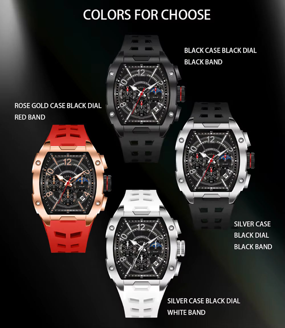 MACHER Redline RS - Performance Driven Racing Timepieces - Richard mille, jacob&co homage Watches