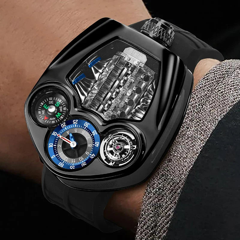 MACHER Daytona V8 - Performance Driven Racing Timepieces - Richard mille, jacob&co homage Watches
