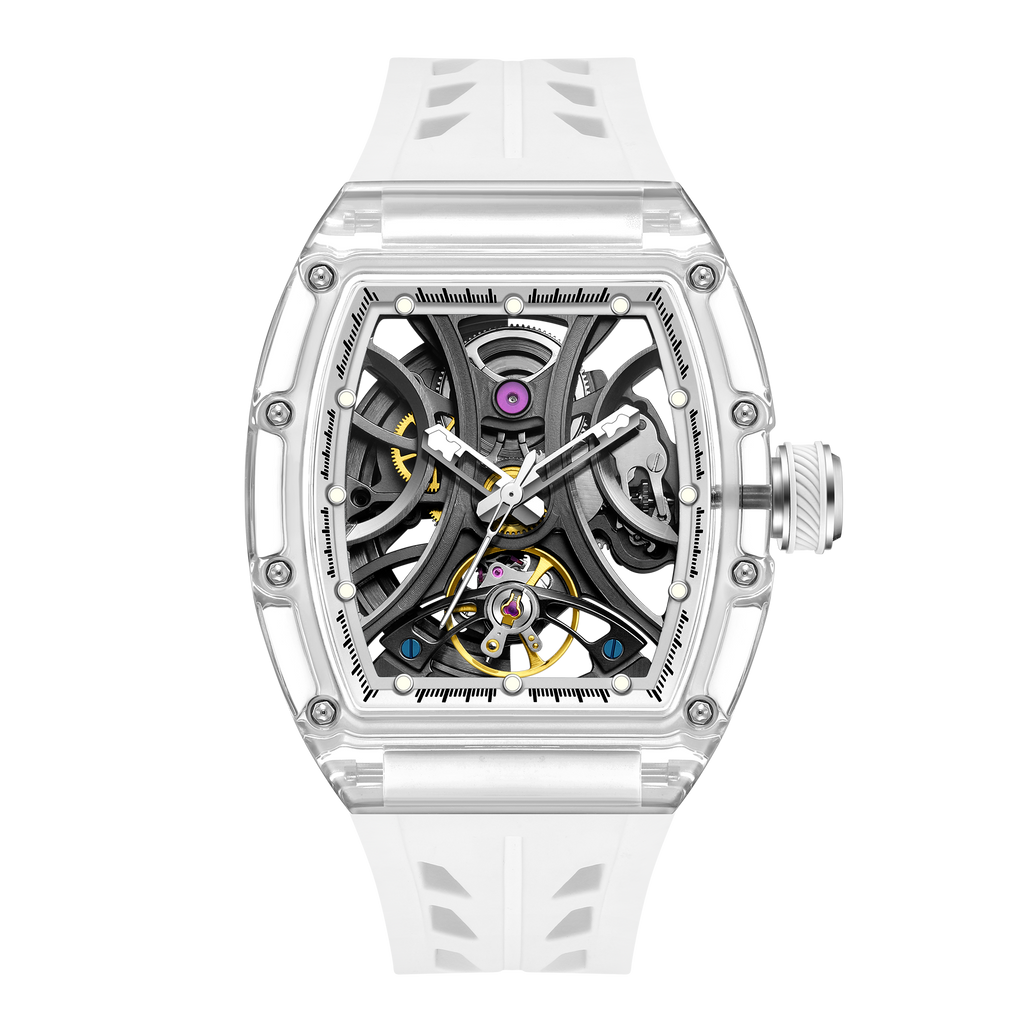MACHER Velocity RS (Transparent case) - Performance Driven Racing Timepieces - Richard mille, jacob&co homage Watches