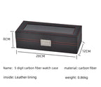 MACHER Carbon fiber travel watch case (3-12 slots) - Performance Driven Racing Timepieces - Richard mille, jacob&co homage Watches