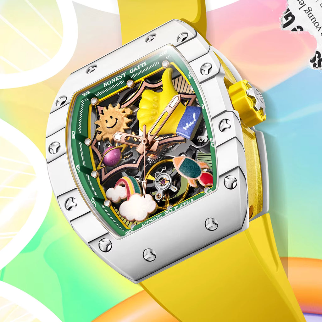 MACHER Maverick - Performance Driven Racing Timepieces - Richard mille, jacob&co homage Watches