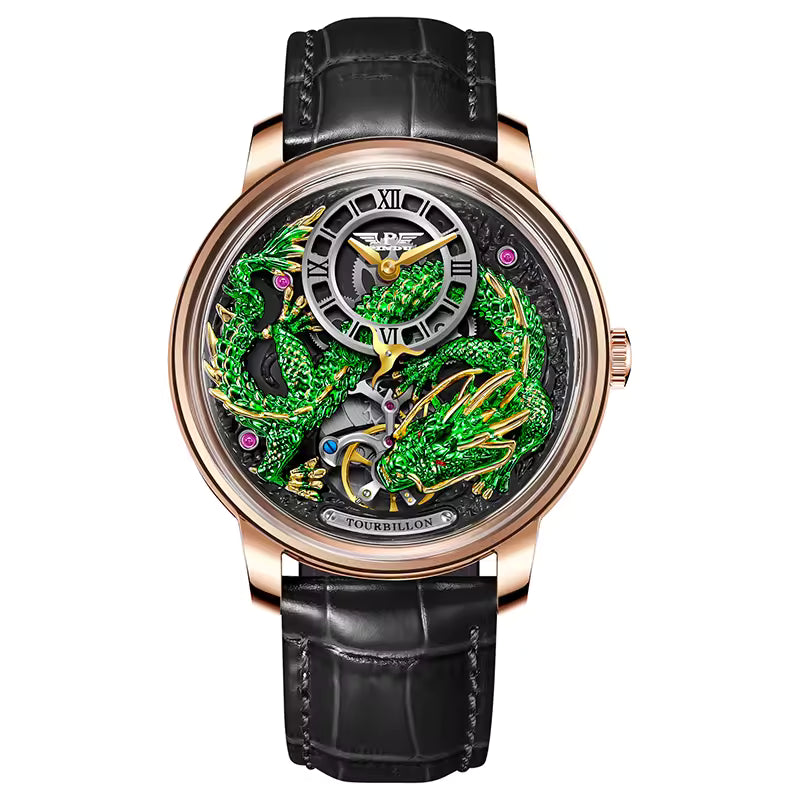MACHER Dynasty Tourbillon - Performance Driven Racing Timepieces - Richard mille, jacob&co homage Watches