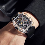 MACHER Aurora Speedway (tansparent case) - Performance Driven Racing Timepieces - Richard mille, jacob&co homage Watches