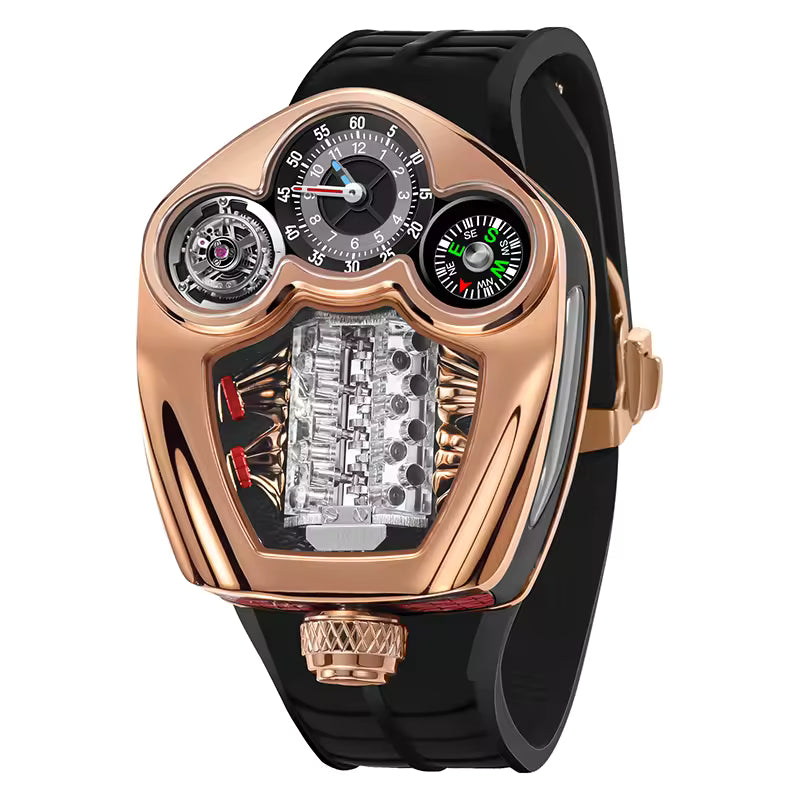 MACHER Daytona V8 - Performance Driven Racing Timepieces - Richard mille, jacob&co homage Watches