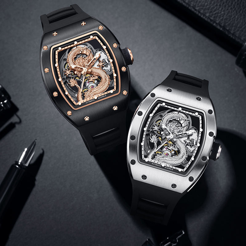 MACHER Suzuka GT (dragon dial) - Performance Driven Racing Timepieces - Richard mille, jacob&co homage Watches