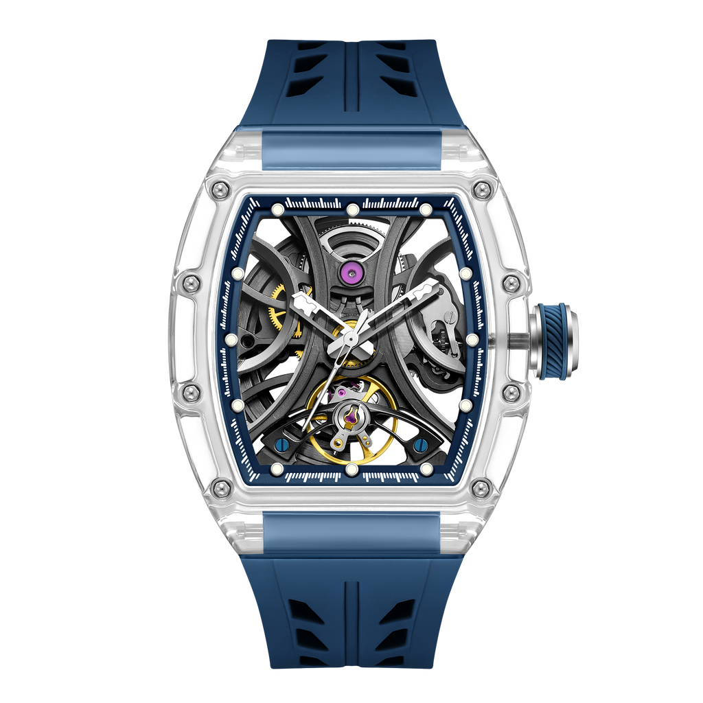 MACHER Velocity RS (Transparent case) - Performance Driven Racing Timepieces - Richard mille, jacob&co homage Watches