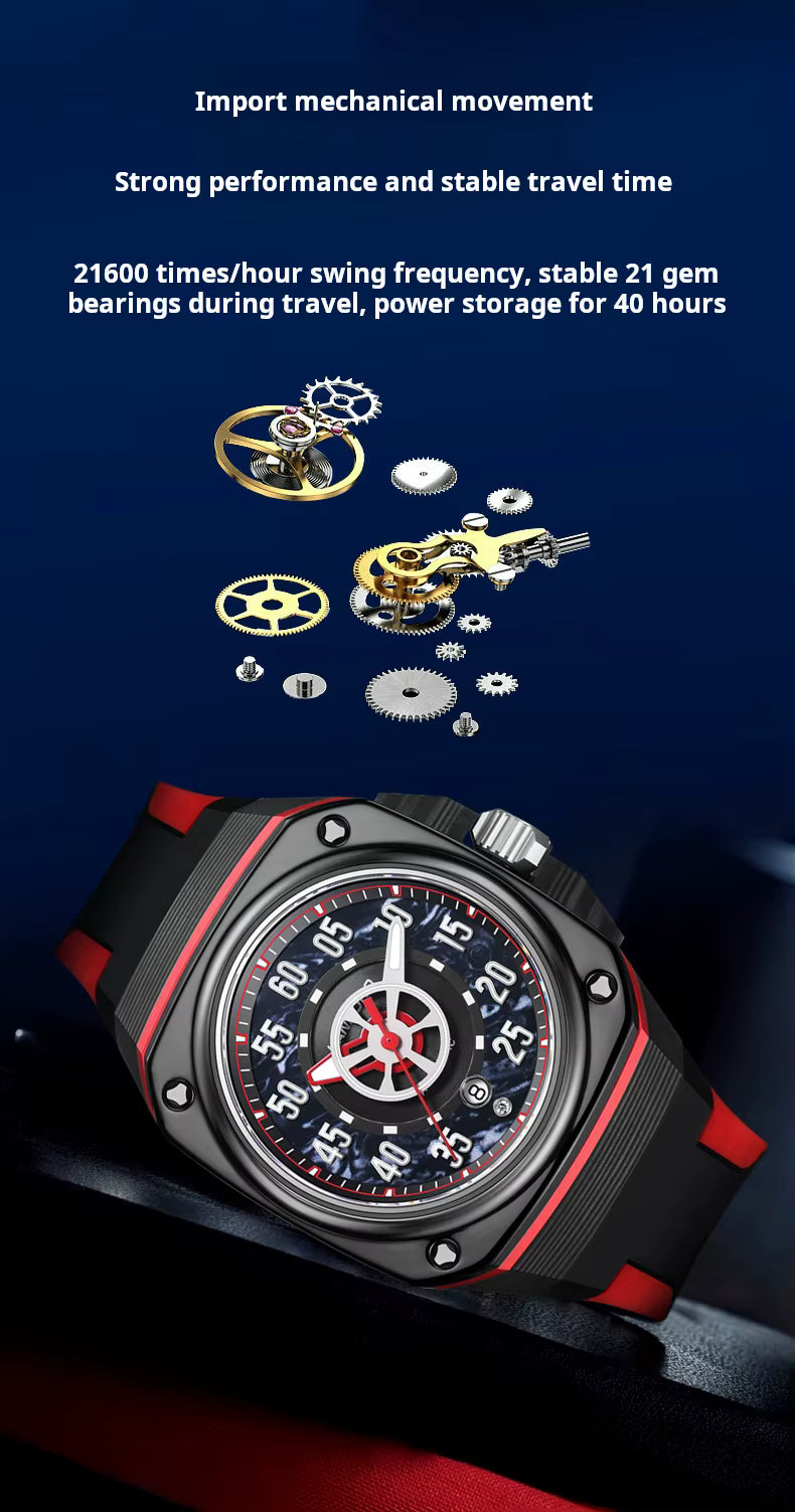 MACHER Off-Track - Performance Driven Racing Timepieces - Richard mille, jacob&co homage Watches