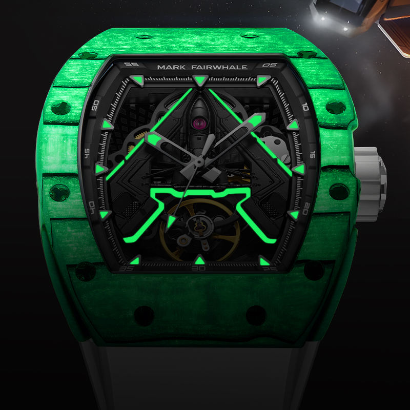 MACHER Voyager (carbon fiber) - Performance Driven Racing Timepieces - Richard mille, jacob&co homage Watches