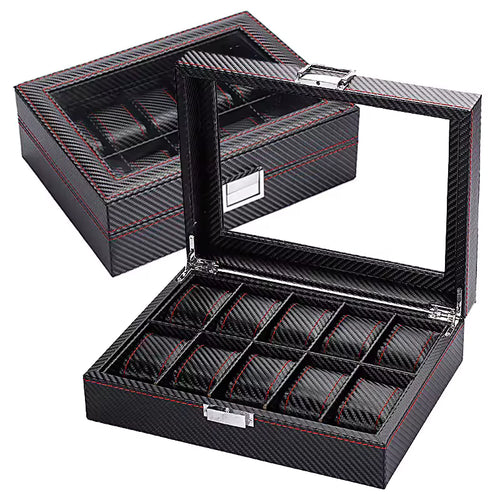 MACHER Carbon fiber travel watch case (3-12 slots) - Performance Driven Racing Timepieces - Richard mille, jacob&co homage Watches