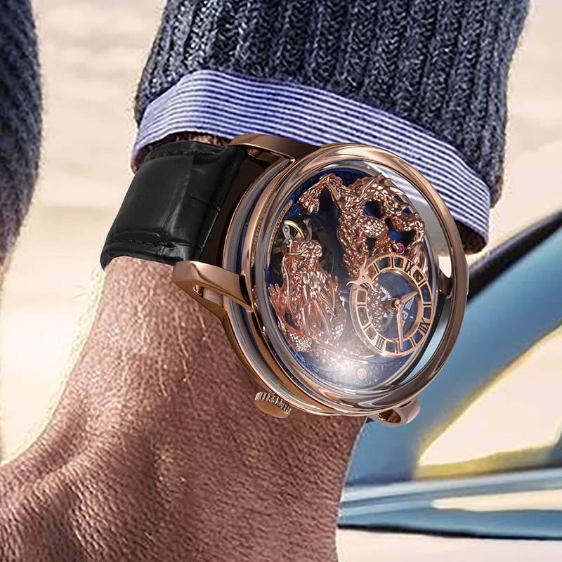 MACHER Dynasty Tourbillon - Performance Driven Racing Timepieces - Richard mille, jacob&co homage Watches
