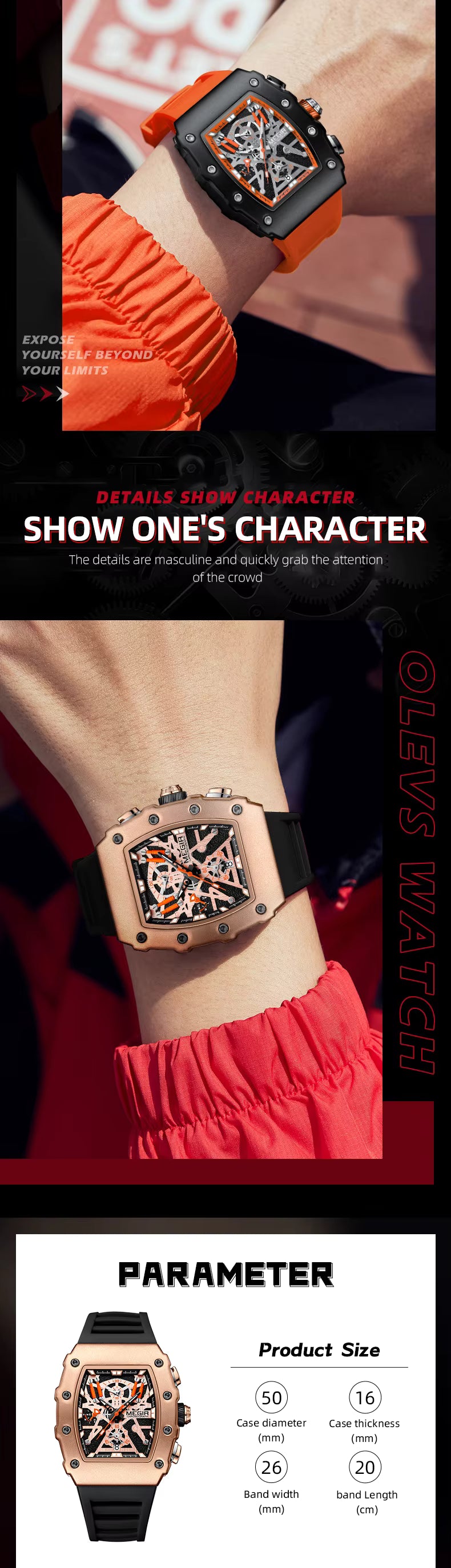 MACHER Pitmaster X - Performance Driven Racing Timepieces - Richard mille, jacob&co homage Watches