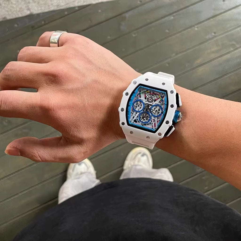 MACHER Torq Chrono - Performance Driven Racing Timepieces - Richard mille, jacob&co homage Watches