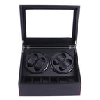 MACHER Carbon fiber 4pcs automatic watch winder box + 6pcs watch holder - Performance Driven Racing Timepieces - Richard mille, jacob&co homage Watches