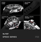 MACHER Speedway V2 - Performance Driven Racing Timepieces - Richard mille, jacob&co homage Watches