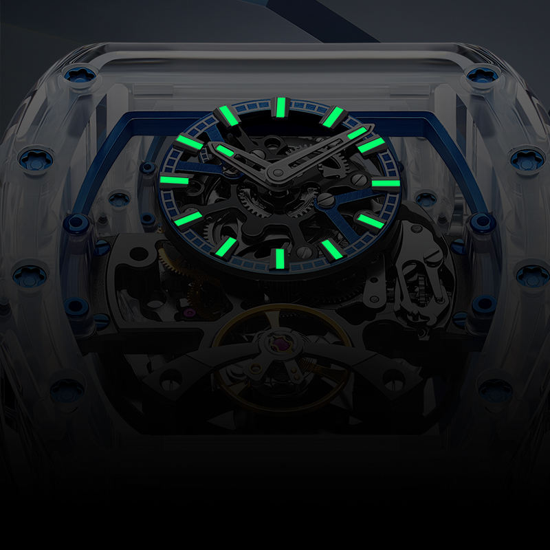 MACHER Clubsport Skeleton - Performance Driven Racing Timepieces - Richard mille, jacob&co homage Watches