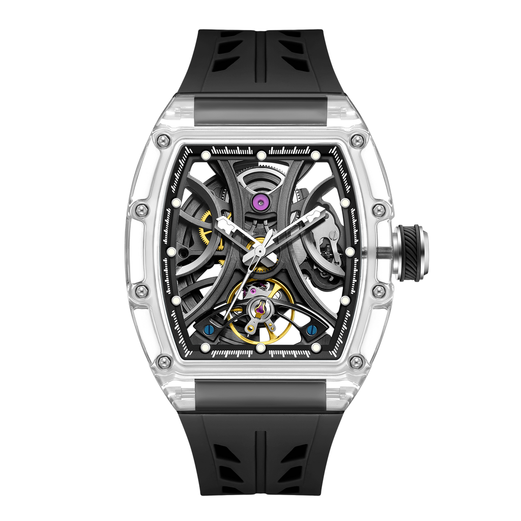 MACHER Velocity RS (Transparent case) - Performance Driven Racing Timepieces - Richard mille, jacob&co homage Watches