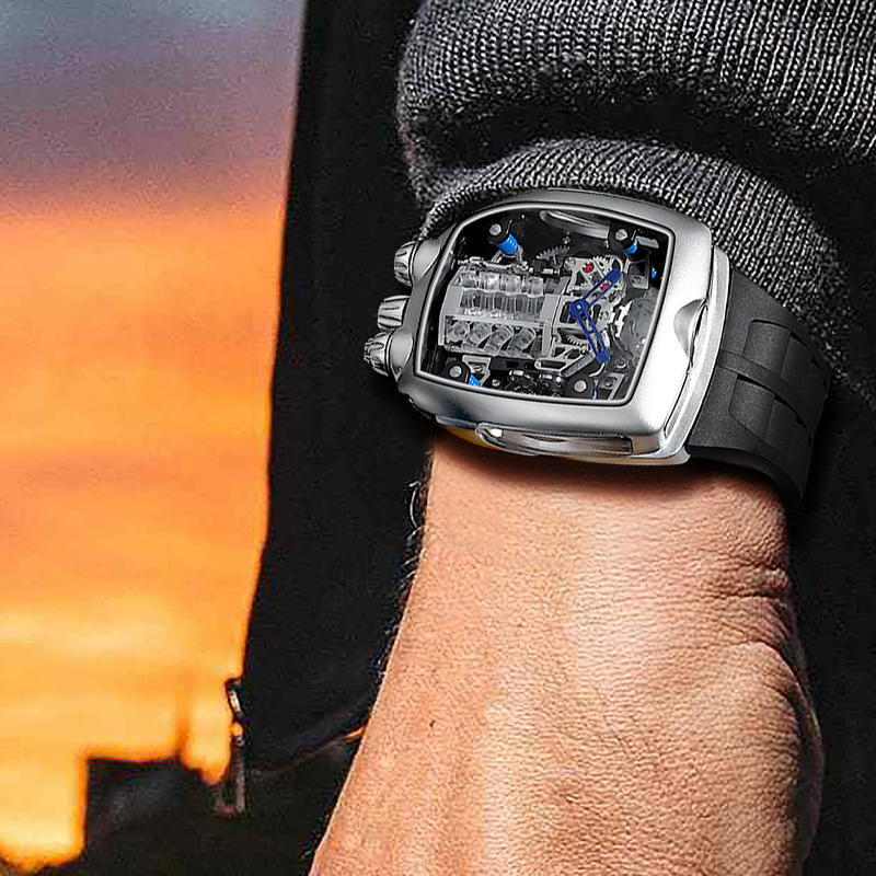 MACHER V8 TURBO - Performance Driven Racing Timepieces - Richard mille, jacob&co homage Watches