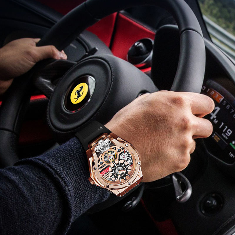 MACHER Revolute - Performance Driven Racing Timepieces - Richard mille, jacob&co homage Watches