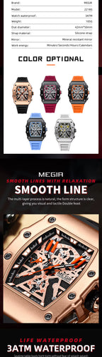 MACHER Pitmaster X - Performance Driven Racing Timepieces - Richard mille, jacob&co homage Watches
