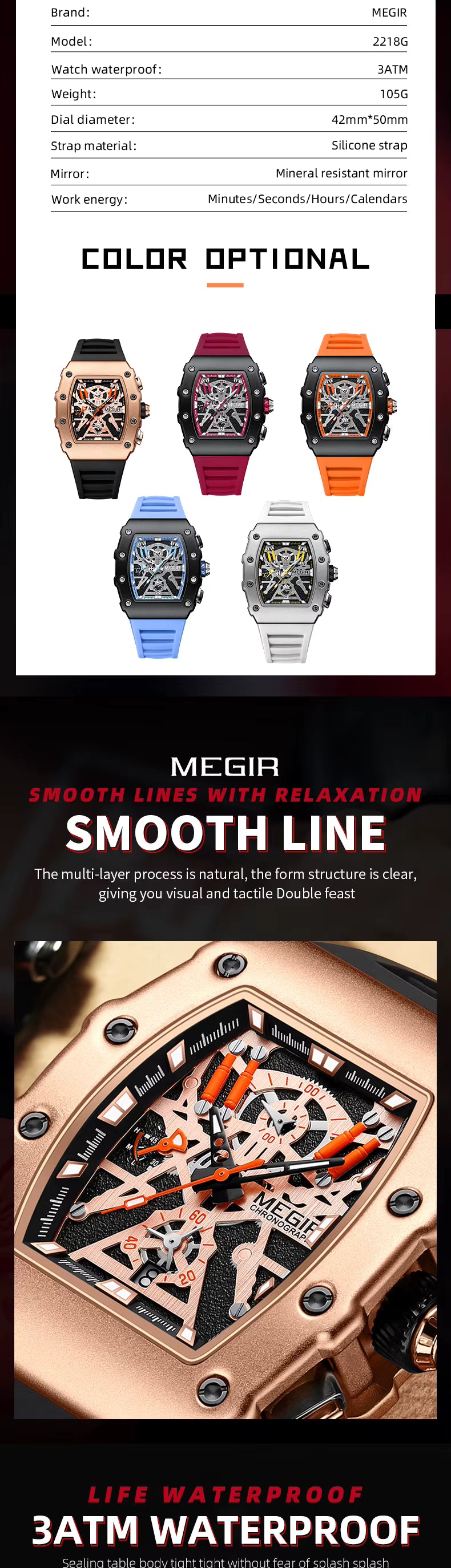 MACHER Pitmaster X - Performance Driven Racing Timepieces - Richard mille, jacob&co homage Watches