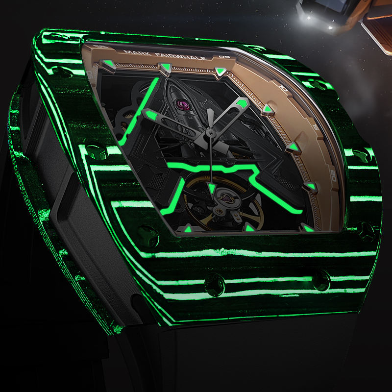 MACHER Voyager (carbon fiber) - Performance Driven Racing Timepieces - Richard mille, jacob&co homage Watches