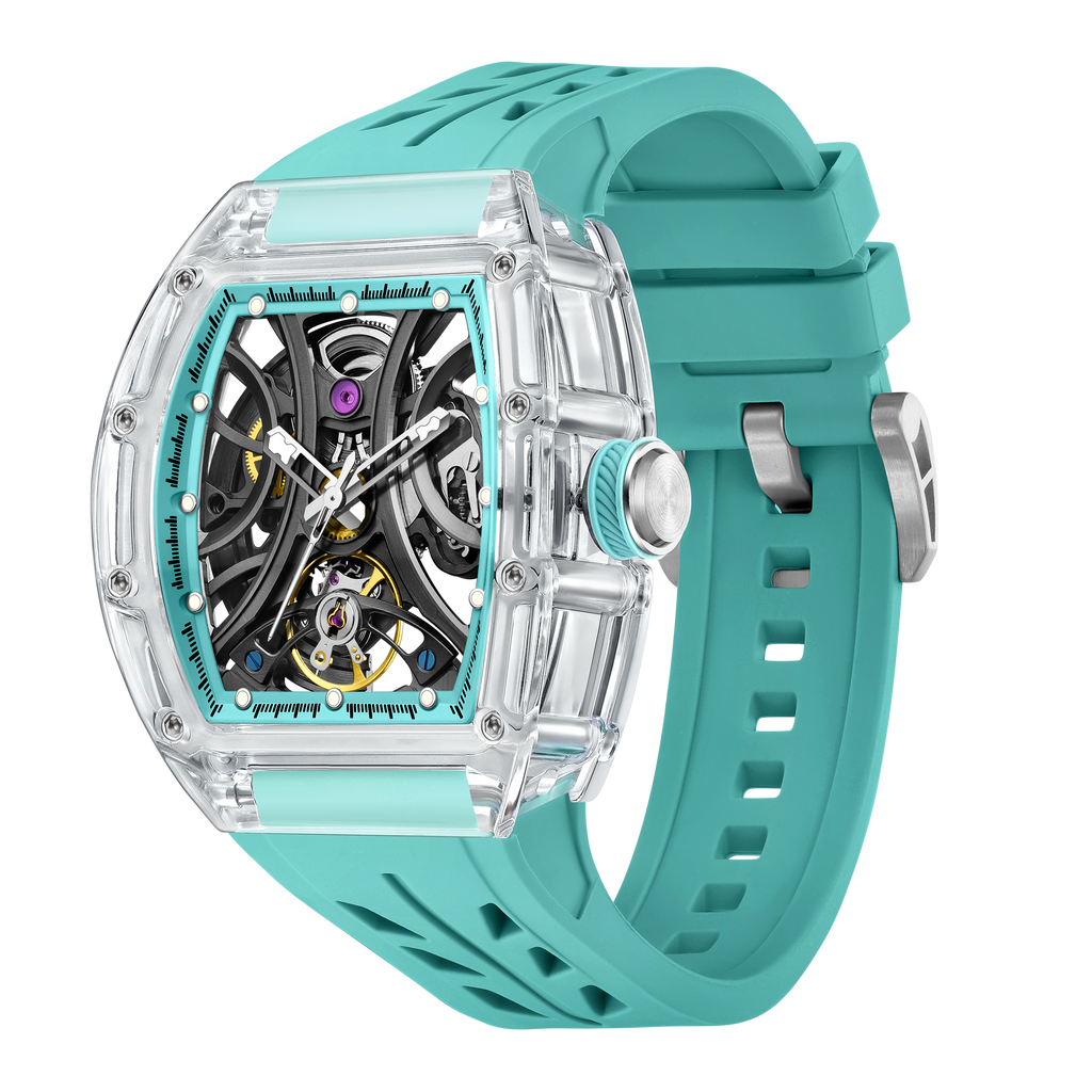 MACHER Velocity RS (Transparent case) - Performance Driven Racing Timepieces - Richard mille, jacob&co homage Watches