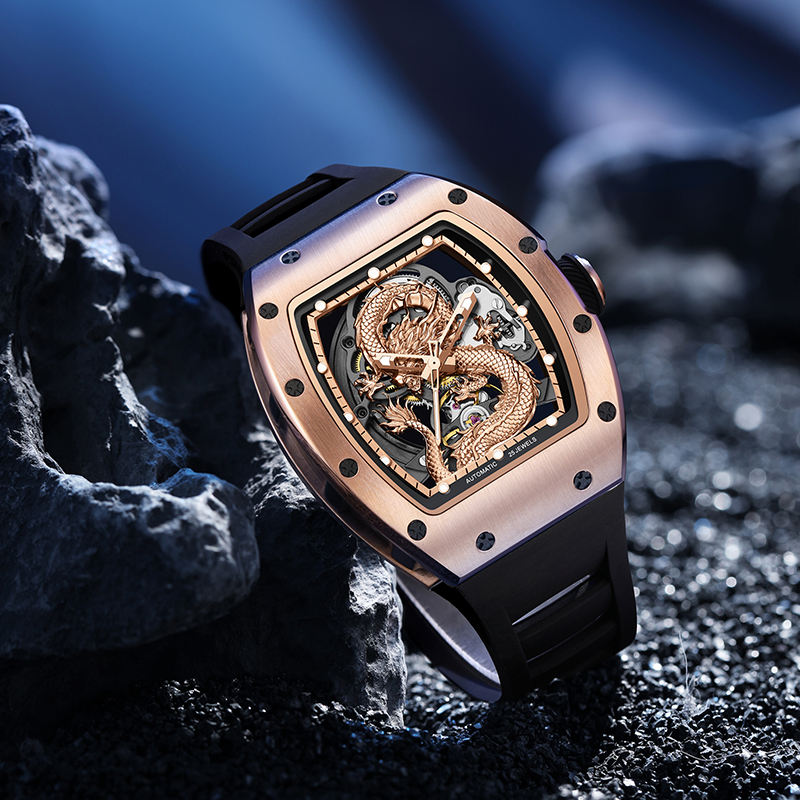 MACHER Suzuka GT (dragon dial) - Performance Driven Racing Timepieces - Richard mille, jacob&co homage Watches