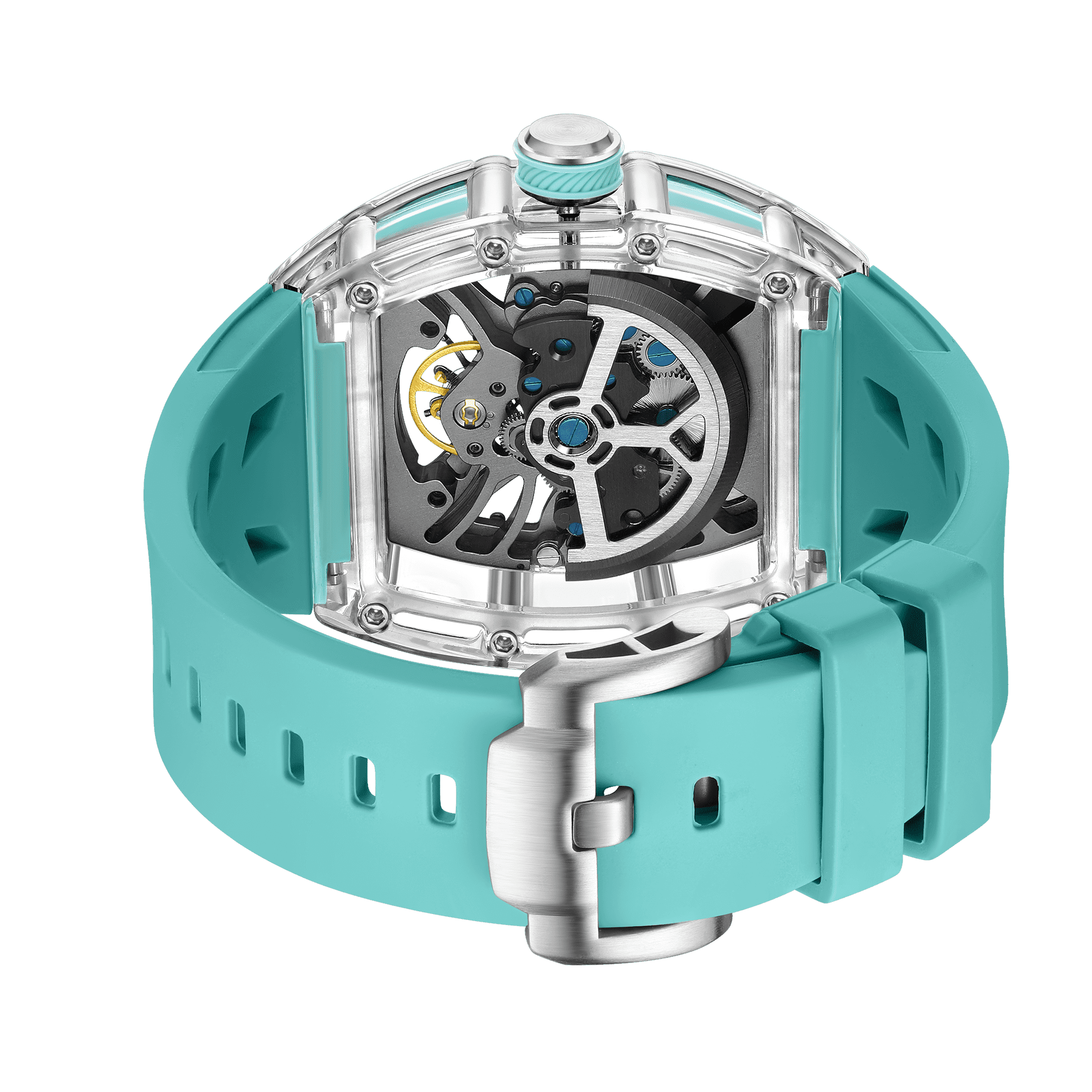 MACHER Velocity RS (Transparent case) - Performance Driven Racing Timepieces - Richard mille, jacob&co homage Watches