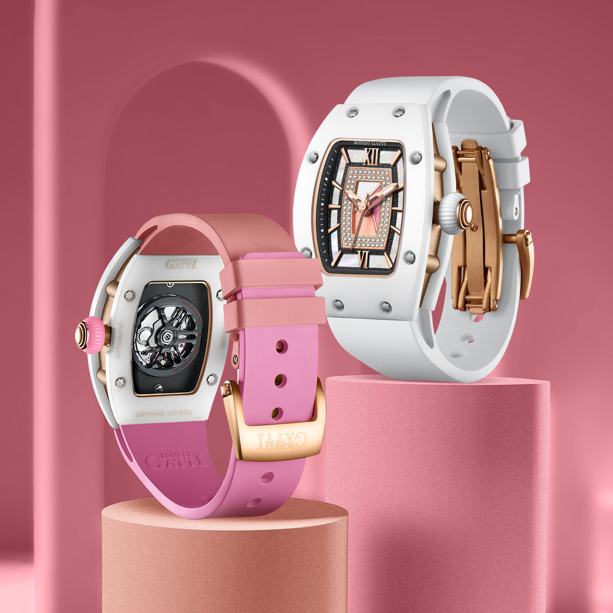 MACHER Monaco Femme - Performance Driven Racing Timepieces - Richard mille, jacob&co homage Watches