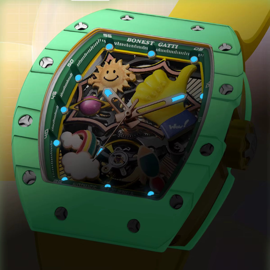 MACHER Maverick - Performance Driven Racing Timepieces - Richard mille, jacob&co homage Watches