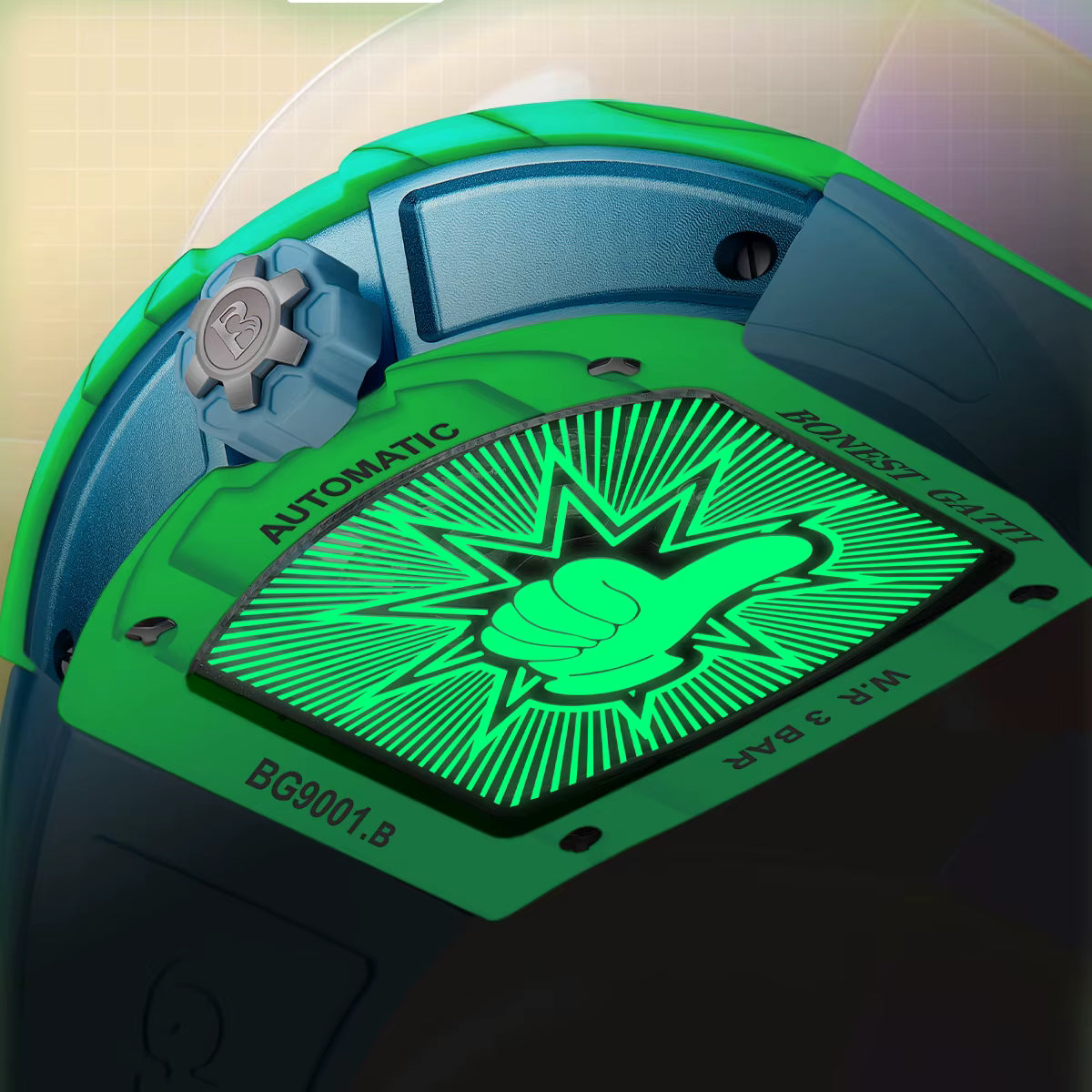 MACHER Maverick - Performance Driven Racing Timepieces - Richard mille, jacob&co homage Watches