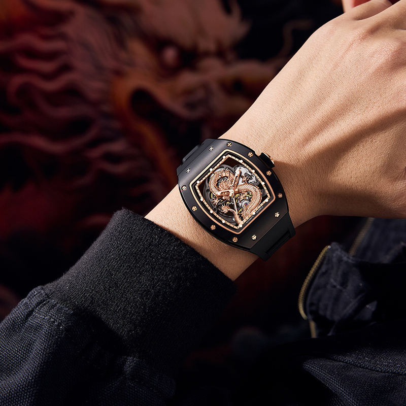 MACHER Suzuka GT (dragon dial) - Performance Driven Racing Timepieces - Richard mille, jacob&co homage Watches